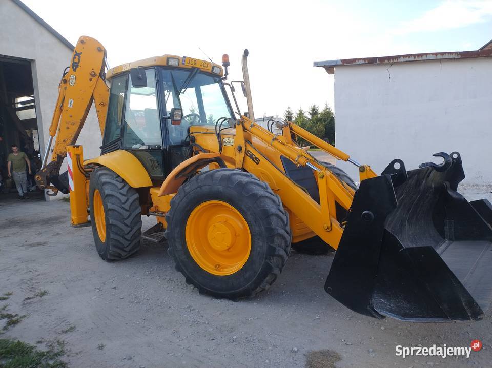 Koparko ładowarka JCB 4CX mazowieckie Bulkowo