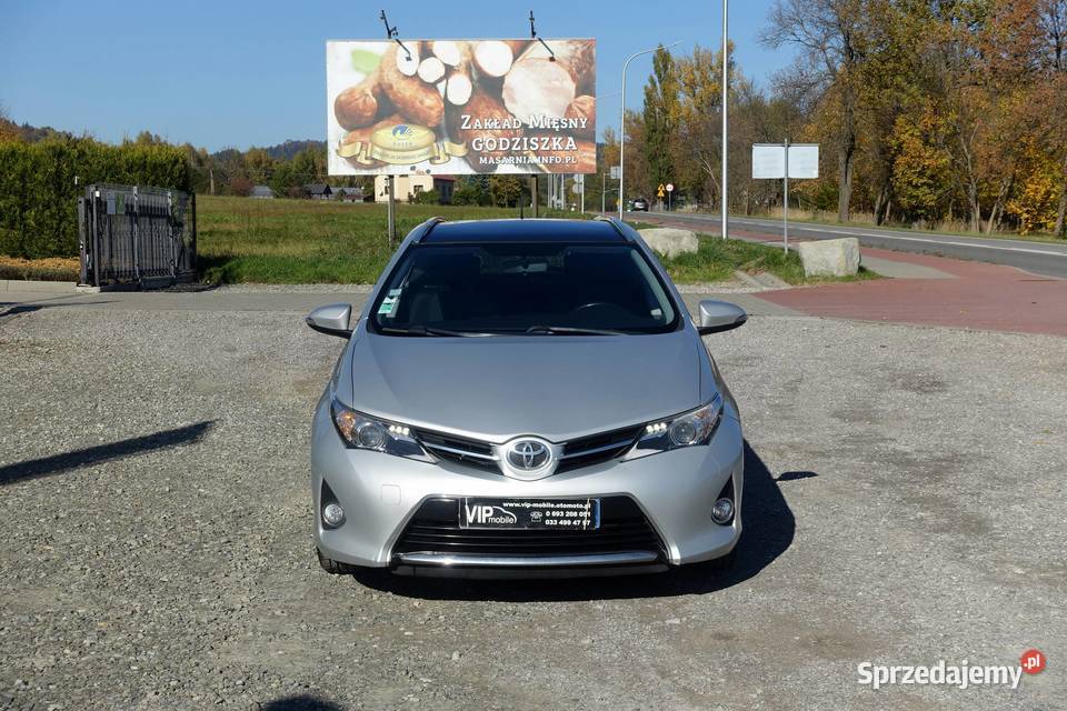 Toyota Auris 14D4D 90 1właściciel srebrny Buczkowice