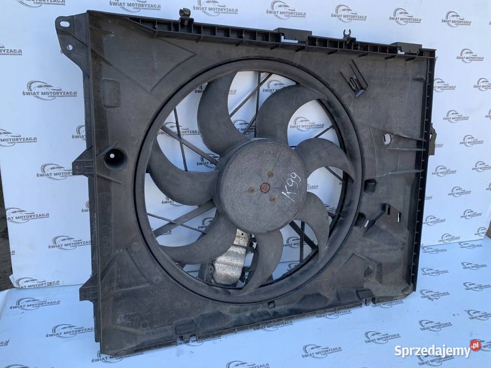 BMW E91 LIFT 09r wentylator chłodnicy 7563259 Rok produkcji 2009 Wentylatory chłodnicy świętokrzyskie Kielce