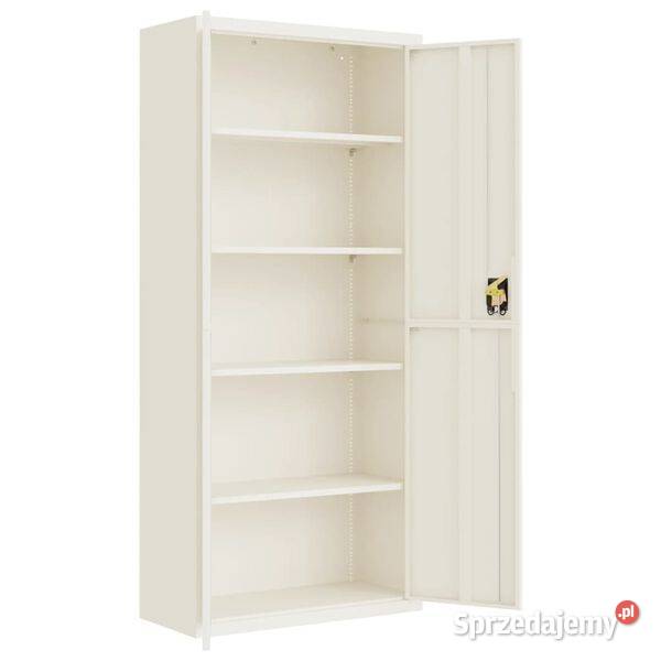 vidaXL Szafa na dokumenty biała 90x40x200 sprzedam