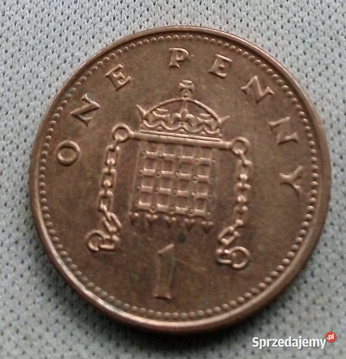WIELKA BRYTANIIAONE PENNY2000 r 20 Numizmatyka Legionowo