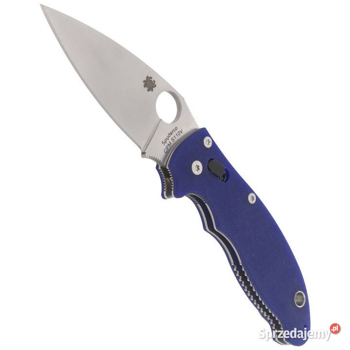 Nóż składany Spyderco Manix 2 G10 Dark Blue CPM Warszawa