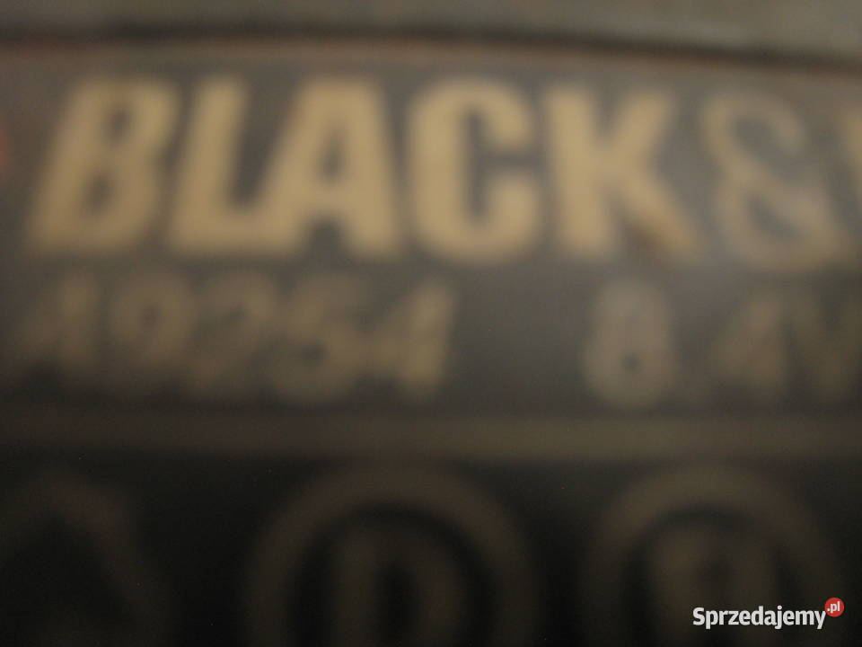 Ładowarka akumlatorów a9254 blackdecker Kraków