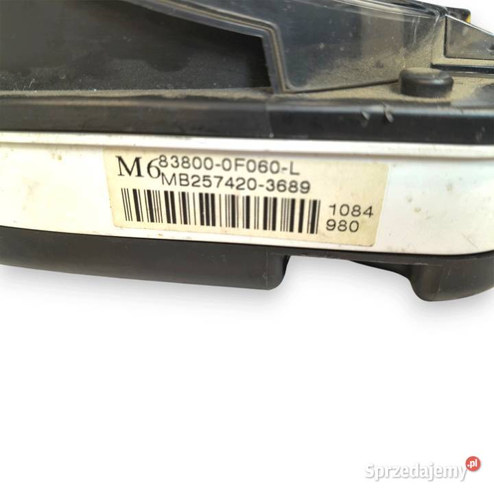 LICZNIK ZEGARY 838000F060L Toyota Corolla Verso Chełm