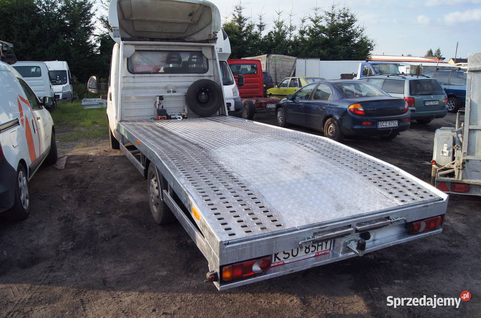 Najazd z autolawety stan b wciągarka Karnin