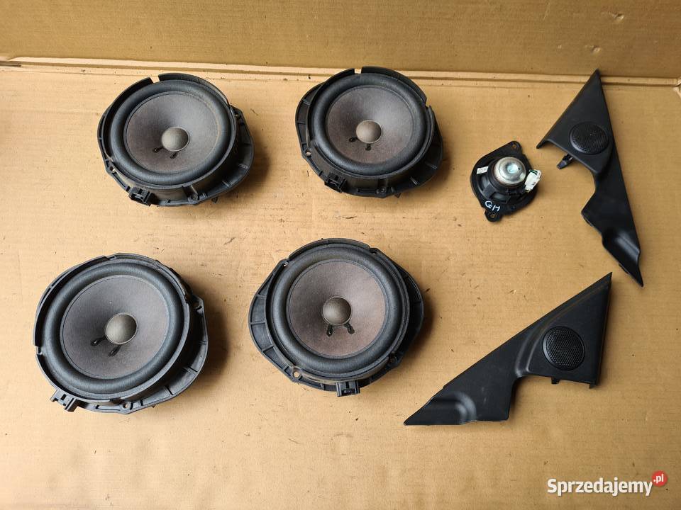 Mazda 6 GH LIFT komplet głośniki oryginał BOSE Sprzęt audio fabryczny sprzedam