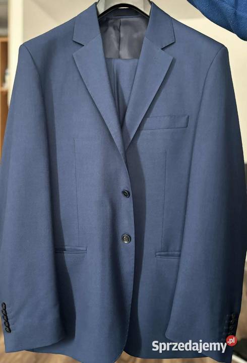 Garnitur Kubenz HUGO Slim W2 granatowy 1825294 dolnośląskie Głogów