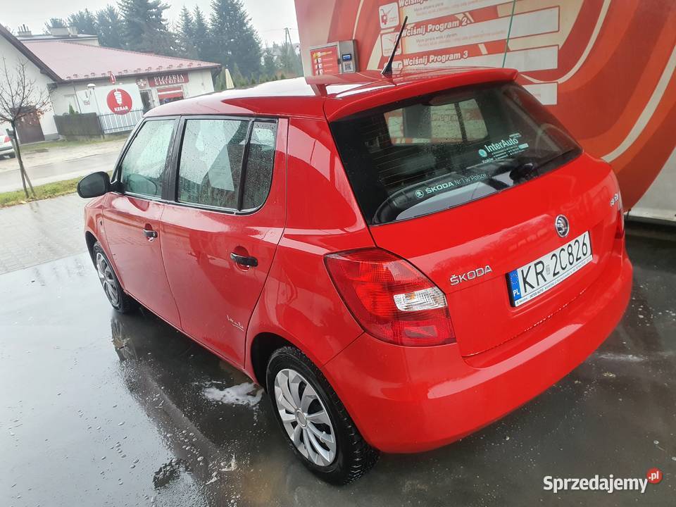 SKODA FABIA 2014 14 Z GAZEM małopolskie Łęg Tarnowski