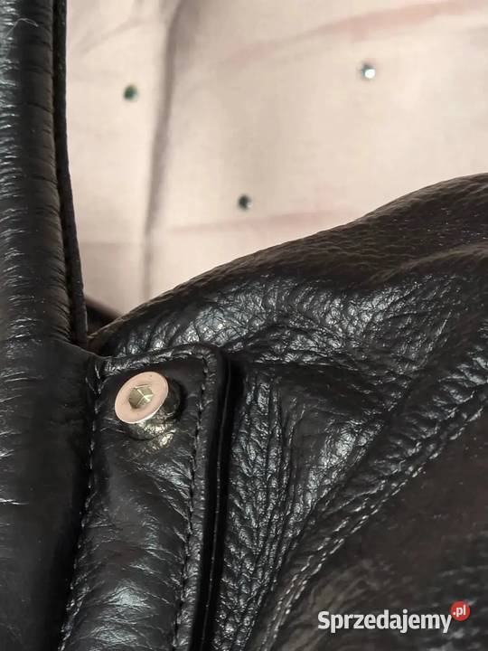Torebka COCCINELLE Kuferek Skóra Naturalna Stan Warszawa