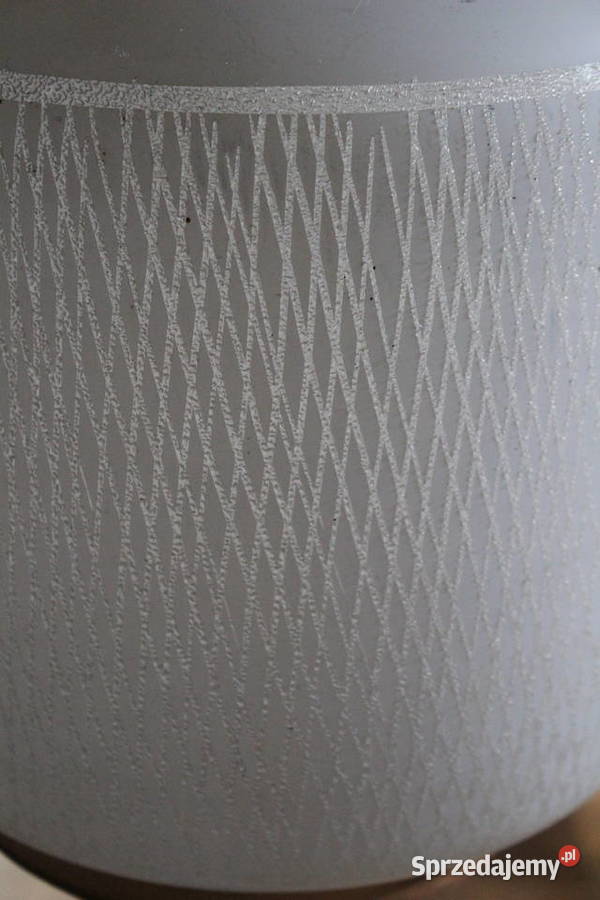 klosz szklany prl Kalisz