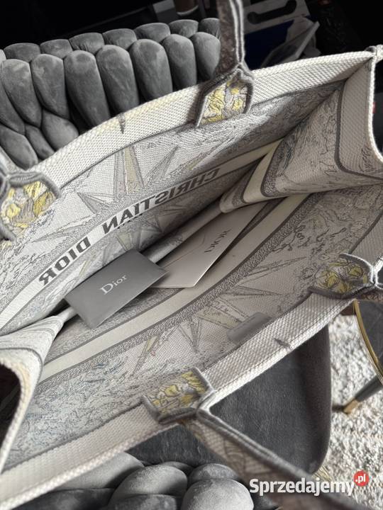 Dior duża torba shopper bag dostępna ręki Torby i torebki