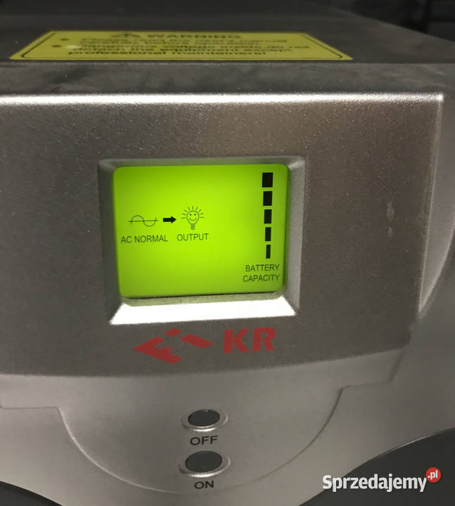 Zasilacz UPS Fideltronik KR 2000 o mocy 2000 VA małopolskie Kraków