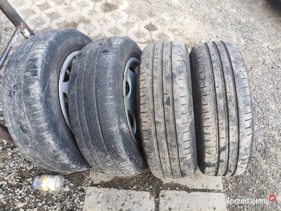 Koła stalowe letnie Mercedes 5x112 z kołpakami lubelskie