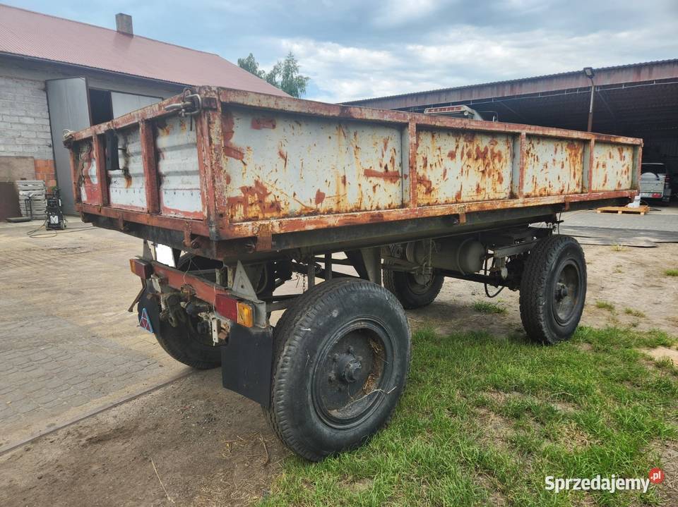 Przyczepa D732 1986 Przyczepy rolnicze Pomiary sprzedam