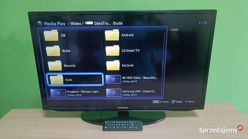 SAMSUNG UE32EH5000 z pilotem Porządny sprawny