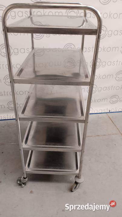 WÓZEK KELNERSKI 5PÓŁKOWY 86X54X154 dolnośląskie Wrocław sprzedam