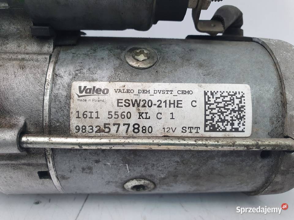 ROZRUSZNIK Citroen C3 III 15 BlueHDi 9832577880 osobowe Chełm