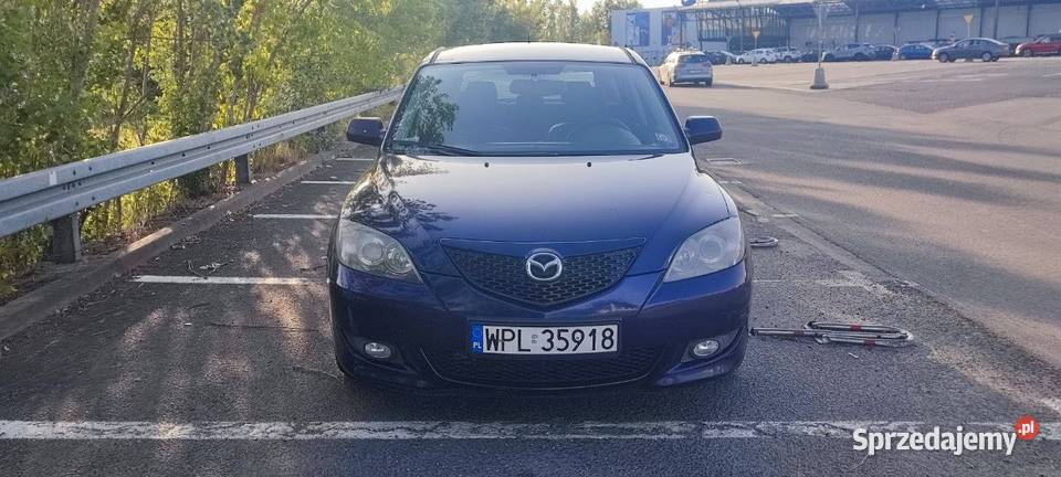 Mazde 3 2004r 16 benzyna LPG benzyna+LPG Łódź