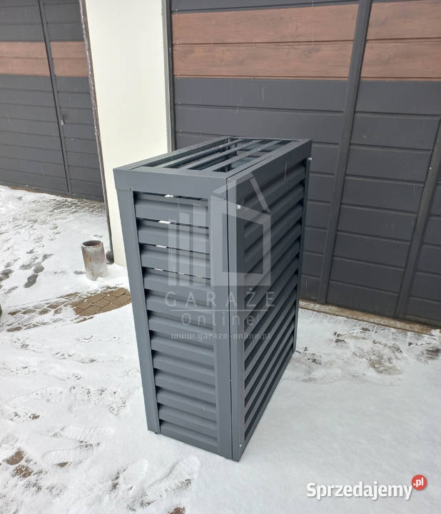 Osłona pompy ciepła 90x40x140 antracyt ID480 Klimatyzatory Chodzież