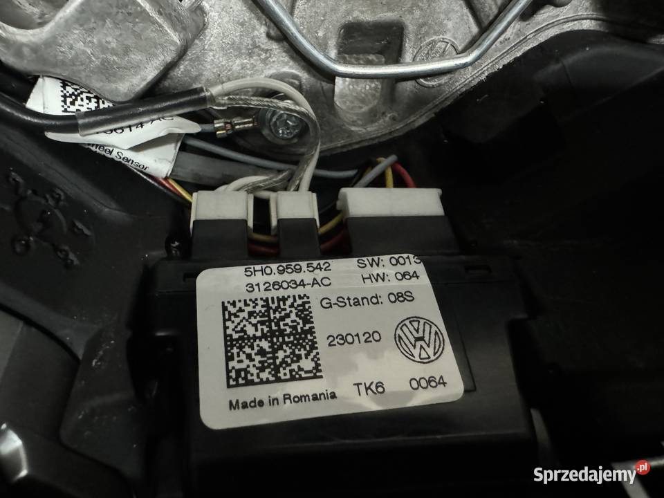 VW GOLF VIII 5H0959542 KIEROWNICA SKÓRA osobowe dolnośląskie Kłodzko
