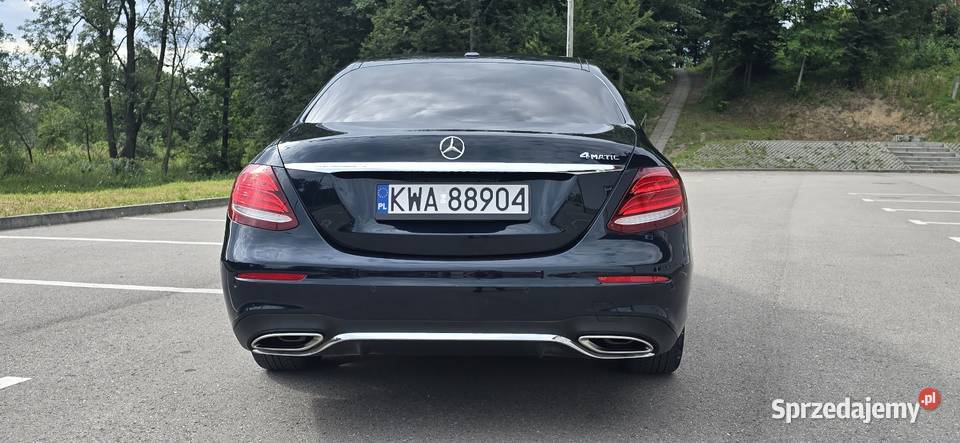 Mercedes E 300 4MATIC 2017 Klasa E małopolskie Wadowice