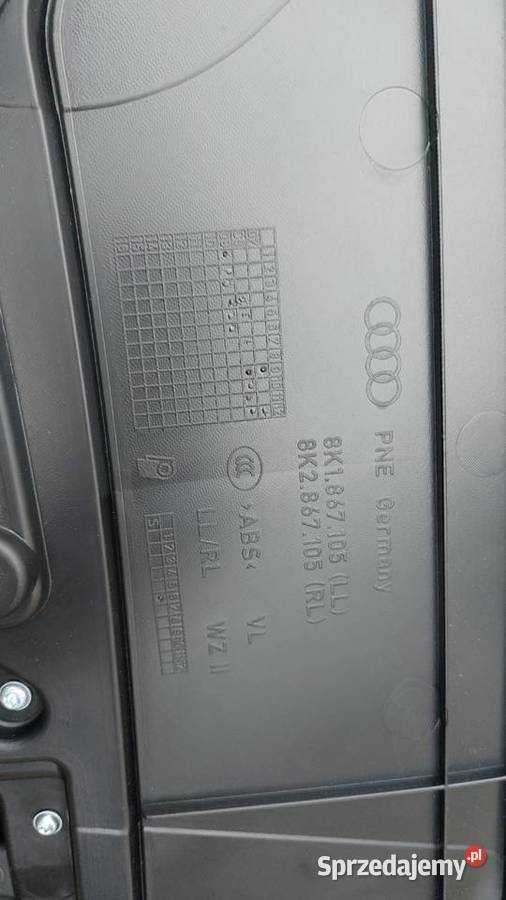 8K1867105 Boczek drzwi kierowcy przedni lewy Sępólno Krajeńskie
