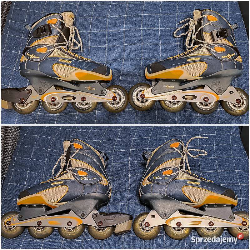 BAUER damskie rolki rozmiar 39 wkładki 245 ABEC Piotrków Trybunalski