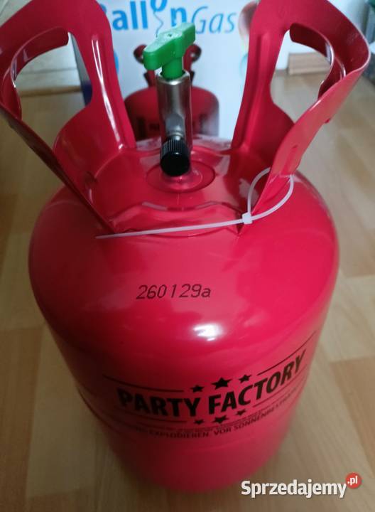 Pusta butla na hel party Factory podkarpackie Tarnobrzeg