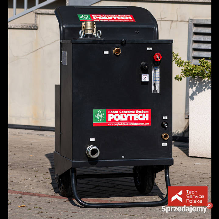Pianobeton Polytech generator piany z agregatem Czechowice-Dziedzice