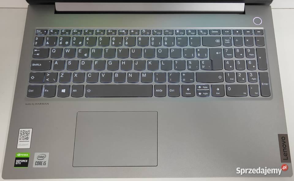 Laptop Lenovo 15p Intel i510300H GeForce GTX Taktowanie 4500 IBM/Lenovo Lublin