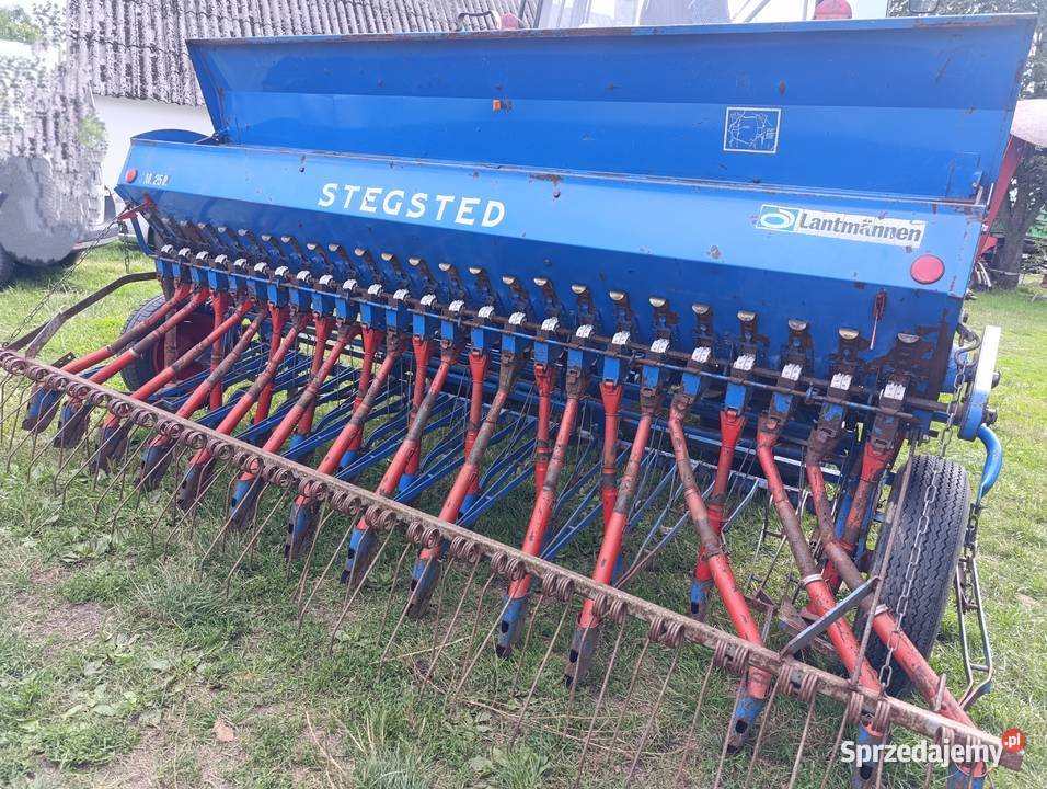 Siewnik zbożowy Stegsted 3m Trębki sprzedam
