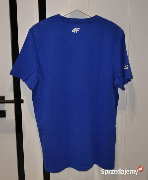 4F świetna koszulka chabrowa nowa XL Wrocław sprzedam