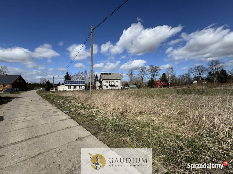 Działka z pozwoleniem I Drewnica I 5 morza pomorskie sprzedam