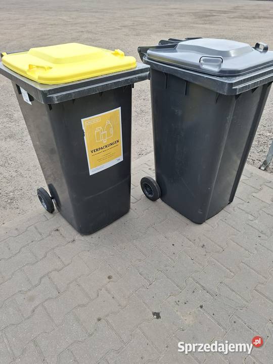 Pojemniki Kosze 240L Pozostałe wielkopolskie Budzisław Górny sprzedam