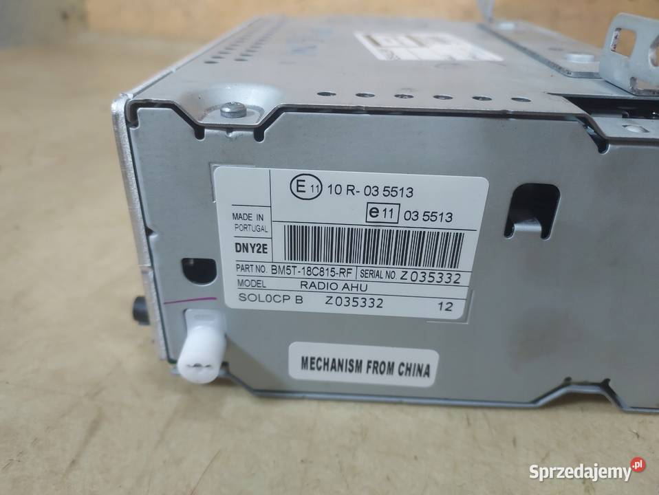 FOCUS MK3 RADIO SONY AM5T18B955CH Wrocław