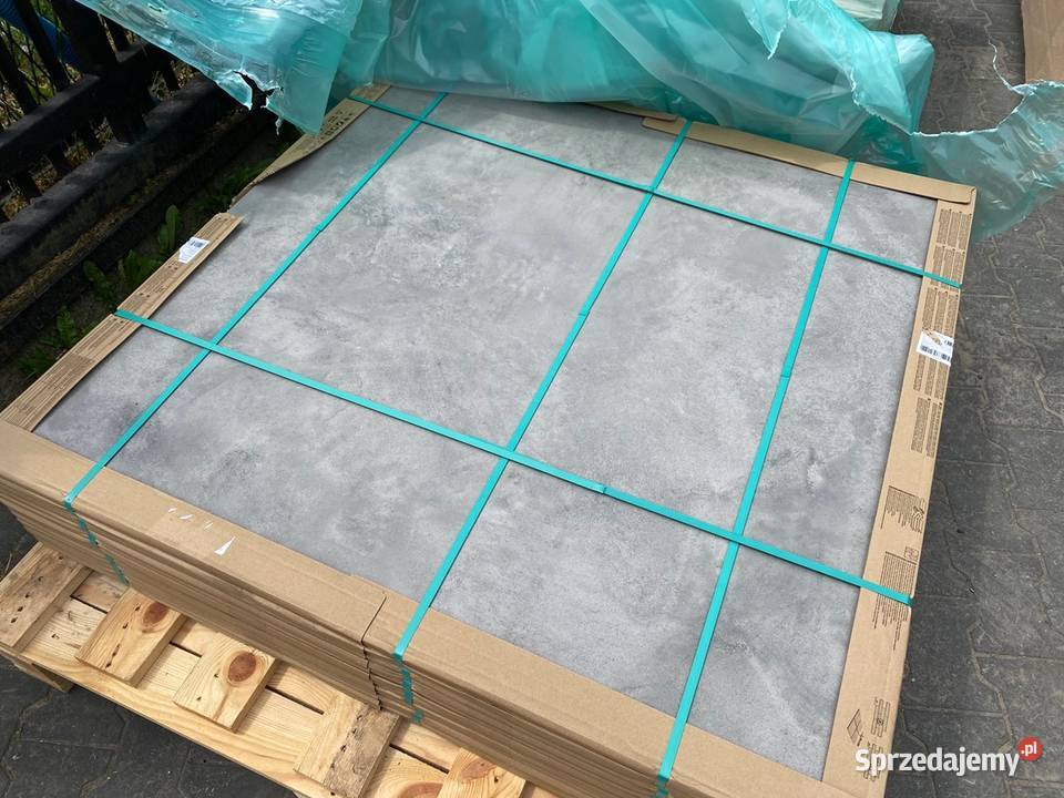 Gres 120x120 szary Beton Grey Opoczno lux Zakopane