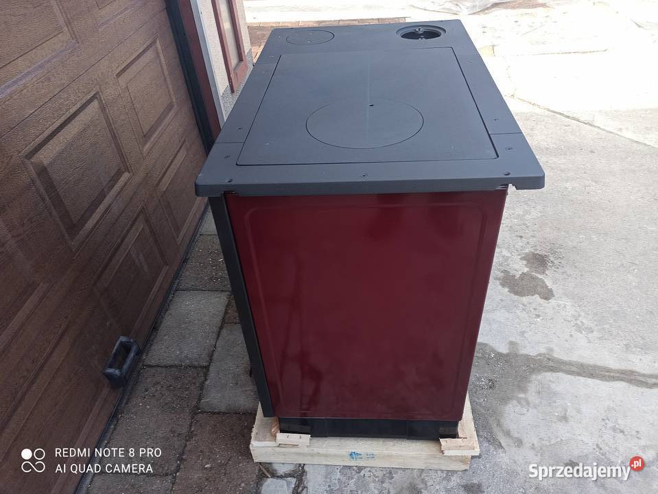 Magnum kuchnia żeliwna z piekarnikiem wiśniowa Wałbrzych