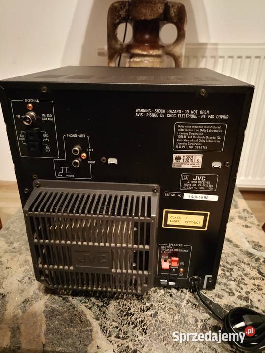 Wieża JVC Super Moc i Bass Japan Drawski Młyn