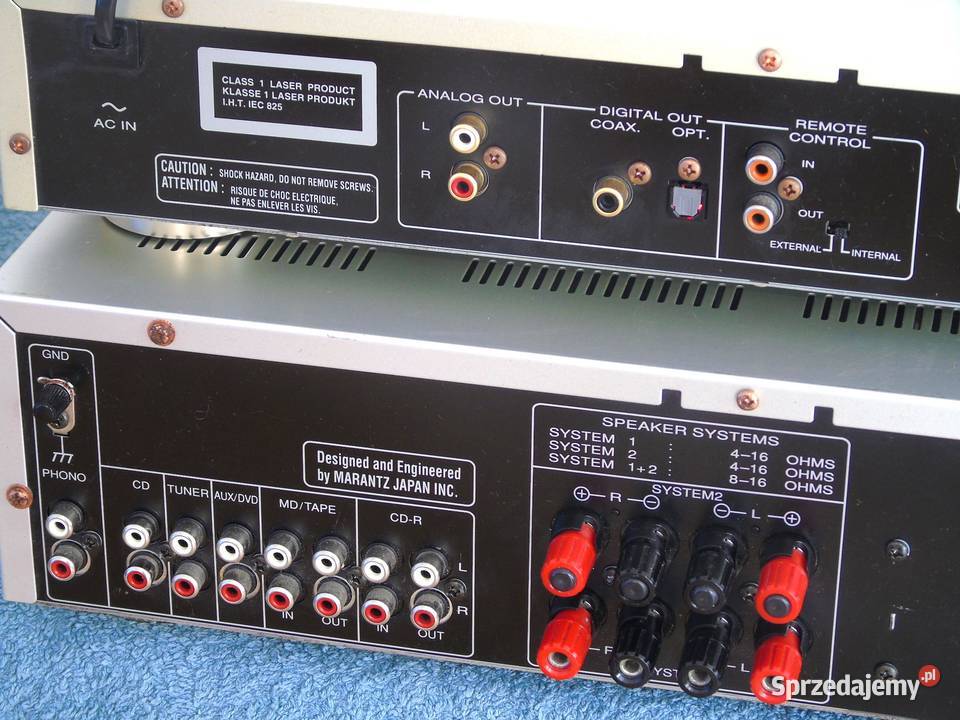 Wzmacniacz i CD pilot Marantz sprawne DOSTAWA podkarpackie Jasło