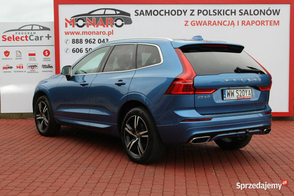 Volvo XC 60 RDESIGN 20 D4 190 AWD Salon Serwis Włocławek