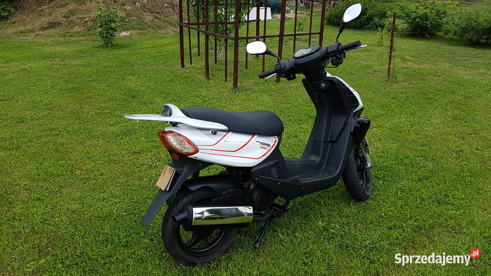 Skuter 4T Romet Motors z małym przebiegiem zarejestrowany w Polsce Grabowno Małe