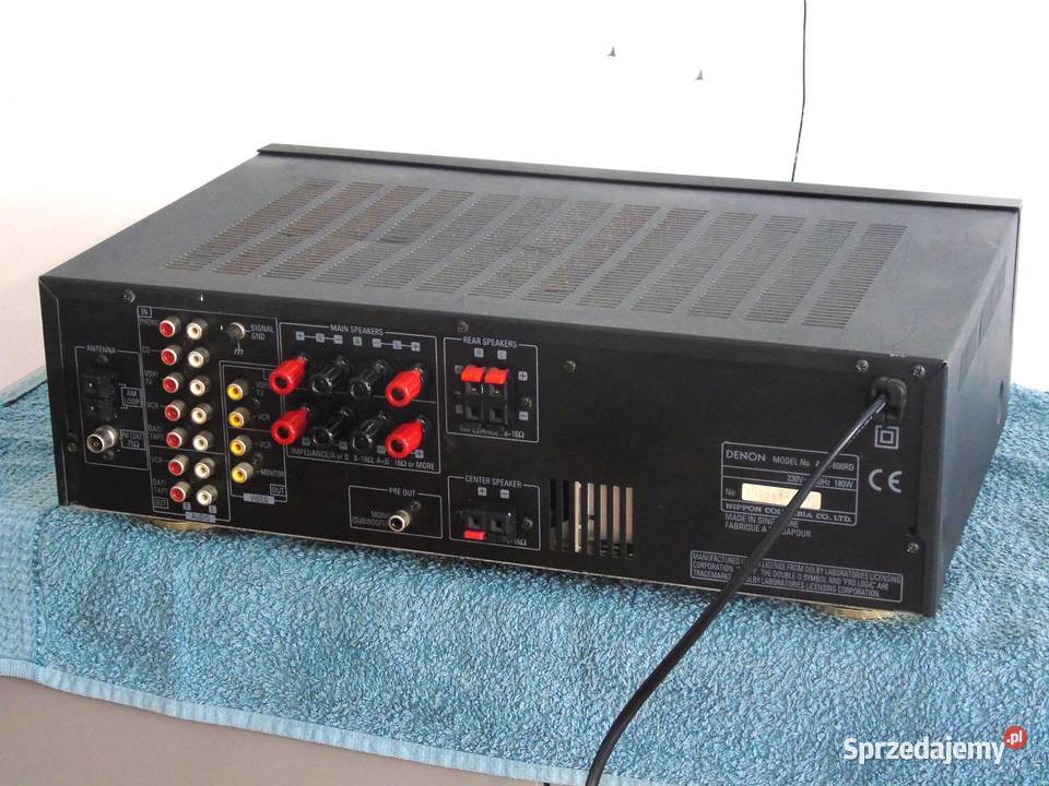Amplituner Denon AVR600 RD sprawny i mocny Jasło