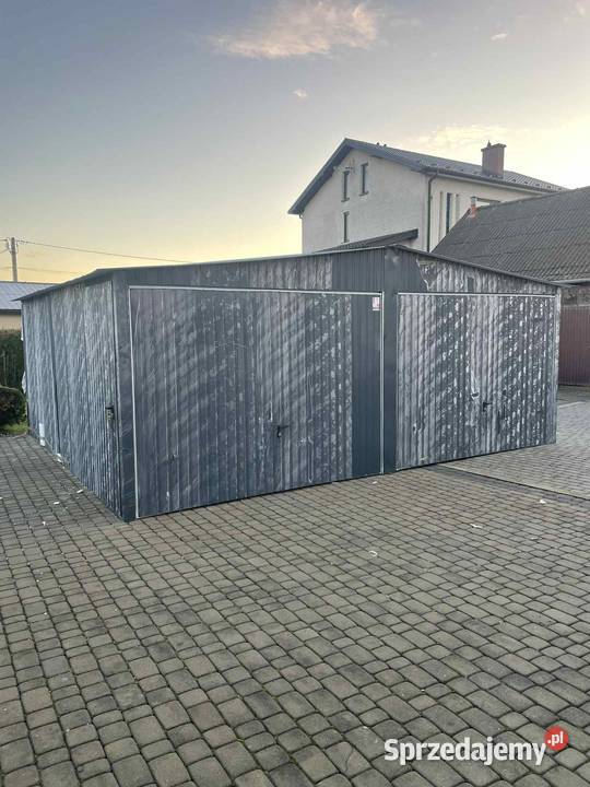 Garaż dwustanowiskowy 6x6 KOLOR Garaże i miejsca postojowe Nowe Miasto Lubawskie