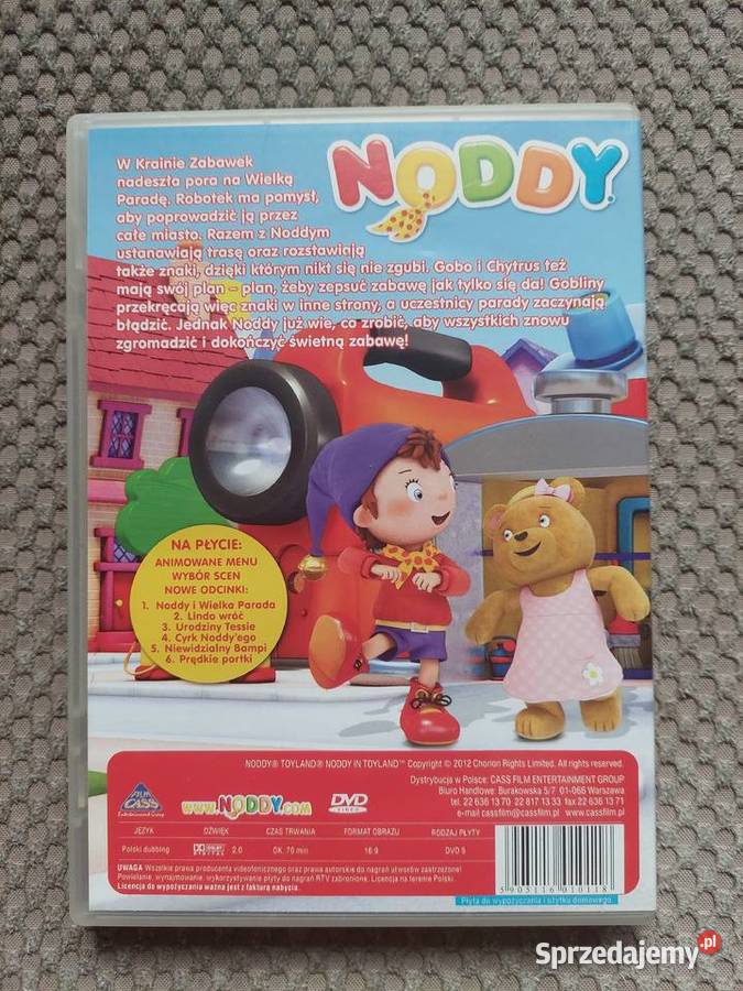 DVD Noddy i Wielka Parada Kraków