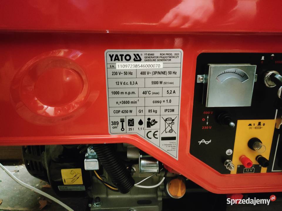 Agregat prądotwórczy Łuków