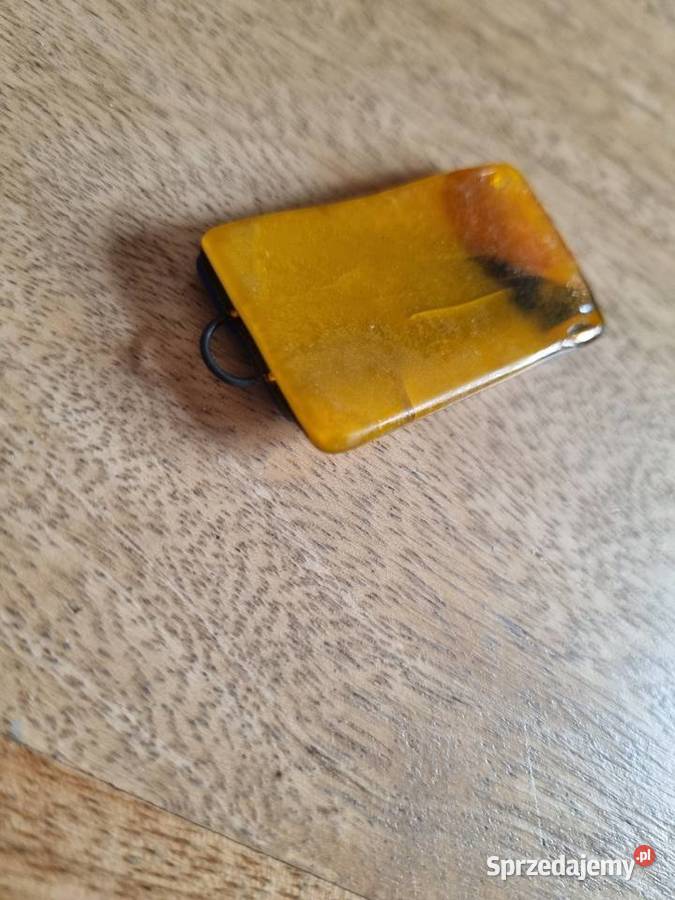 Szklany wisiorek zawieszka Nowy Warszawa