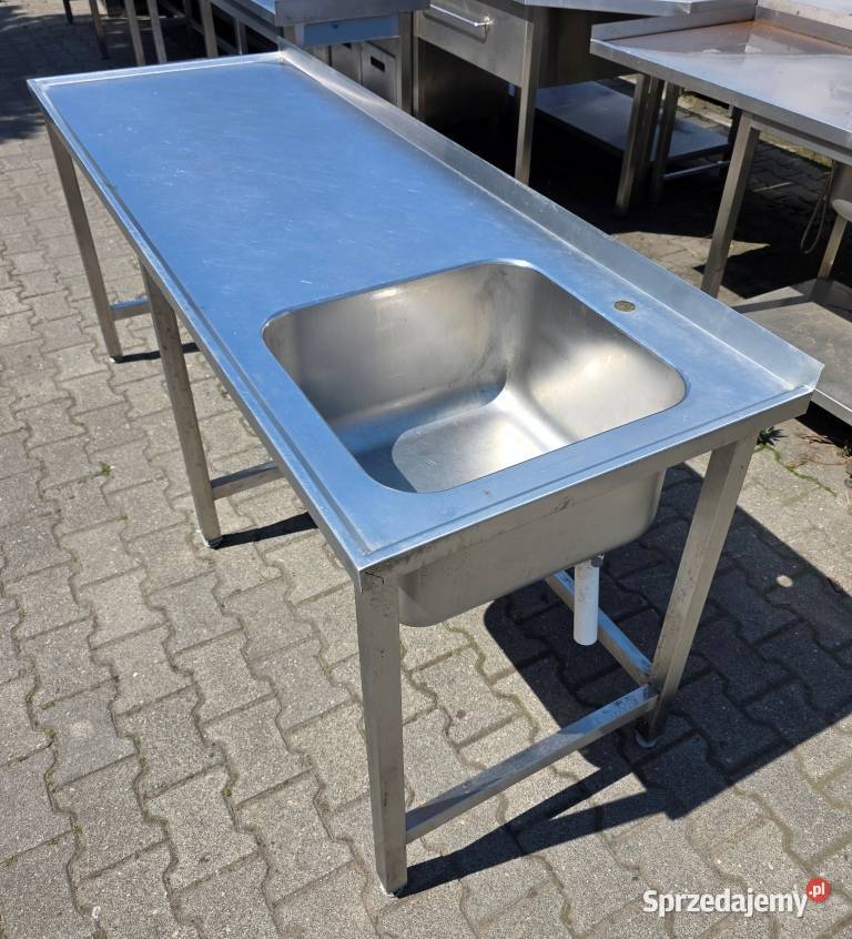 Zlew Basen 1 Komorowy Z Blatem 2007085 MN Nowe Skalmierzyce