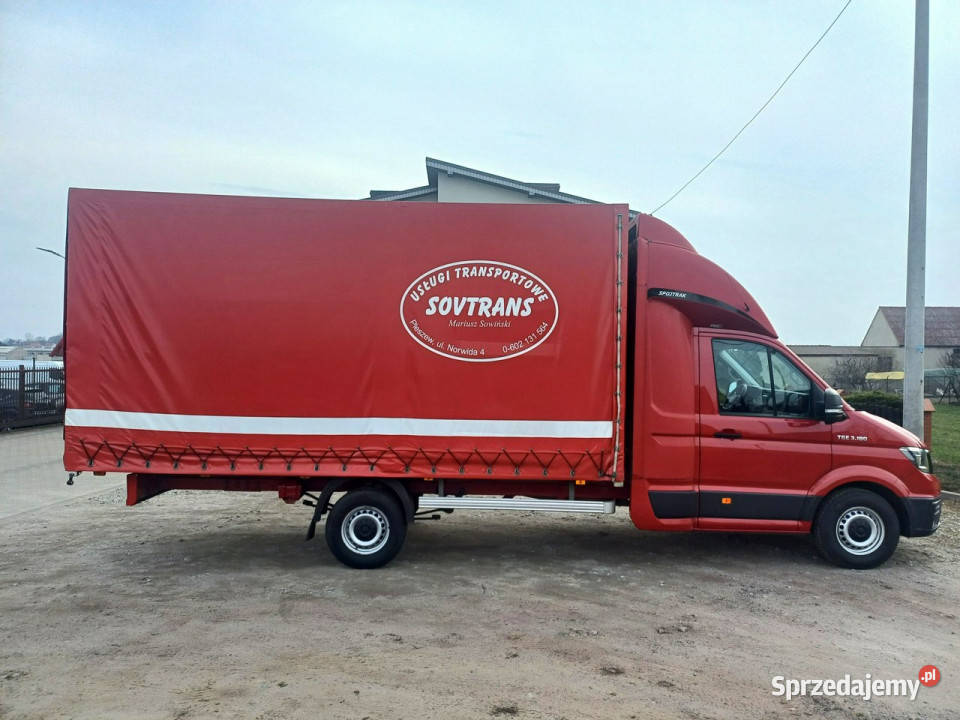 Man TGE Spojkar Plandeka wym 480 x 220 x 220 m immobilizer Suchorzew
