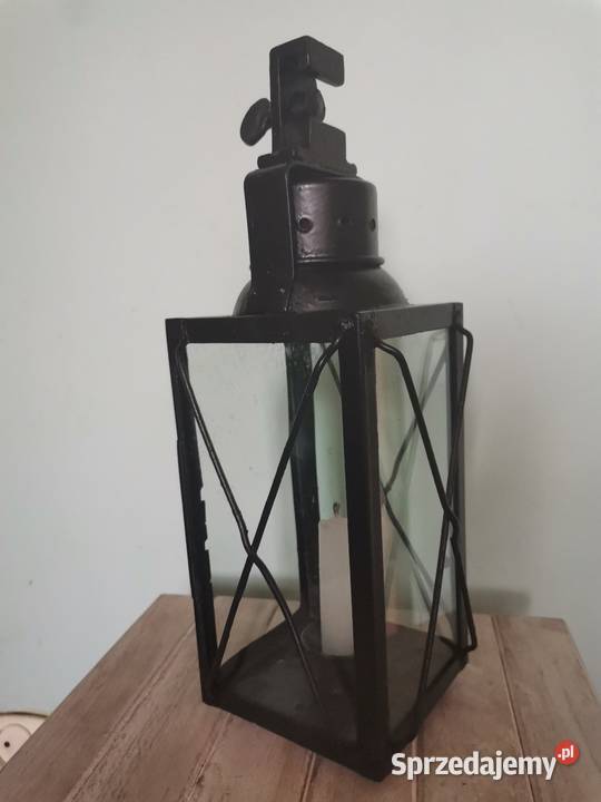 Stara lampa kolejowa Kraków