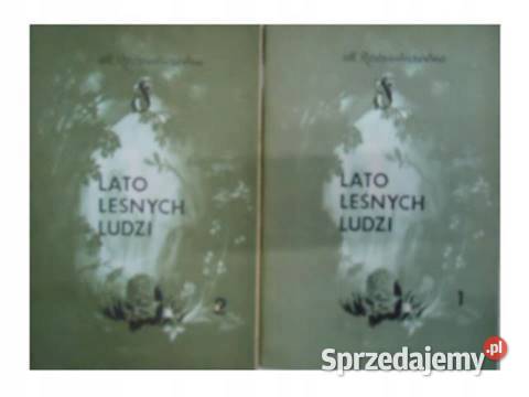 Lato leśnych ludzi 2 tomy Rodziewiczówna js